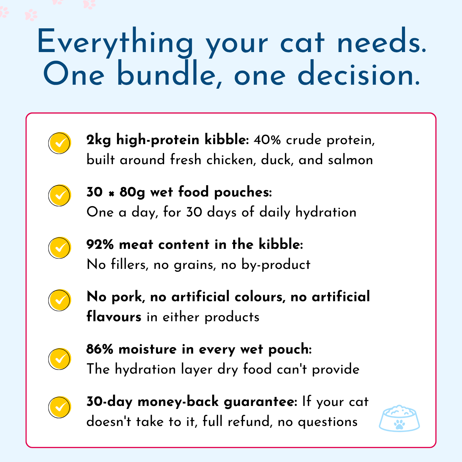 Wet / Dry Food Bundle