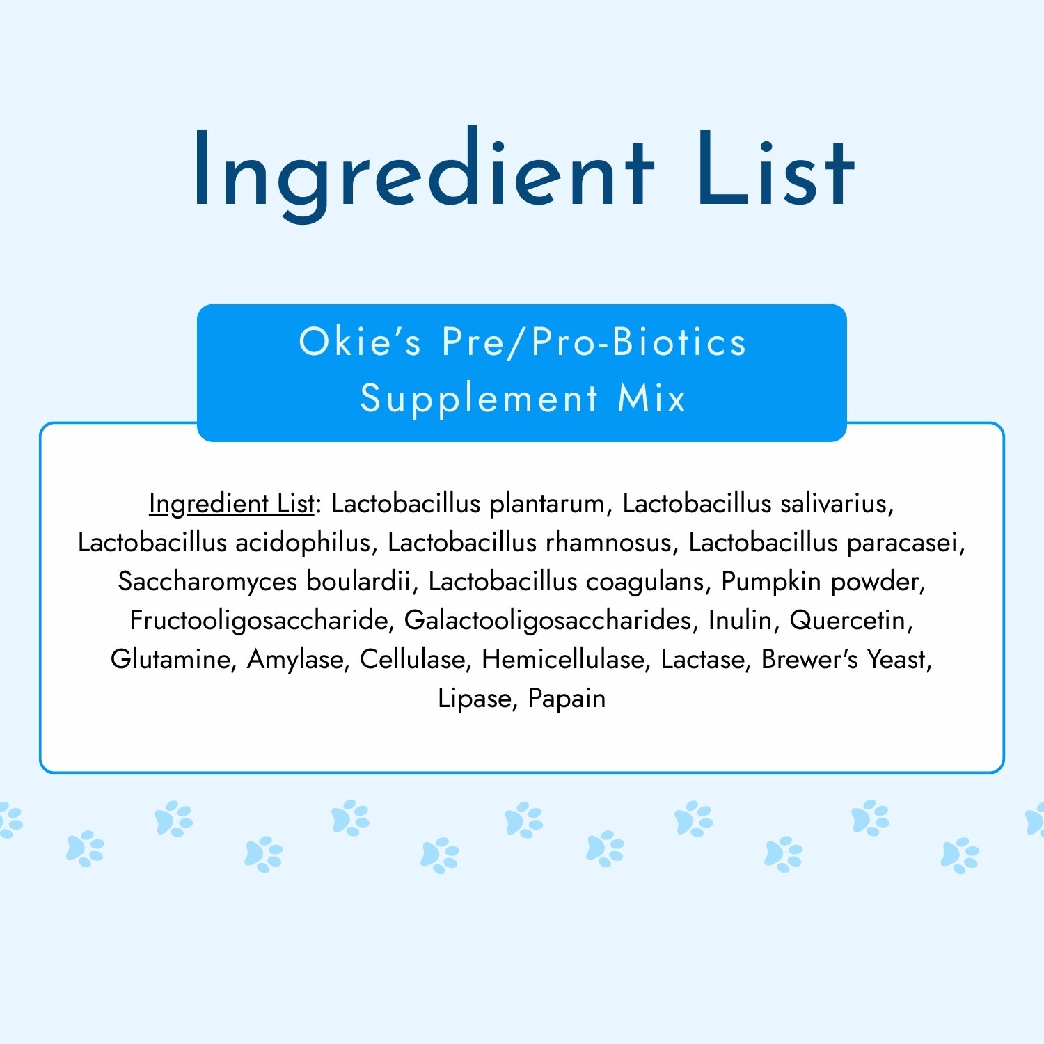 Pre/Probiotic Gut Mix